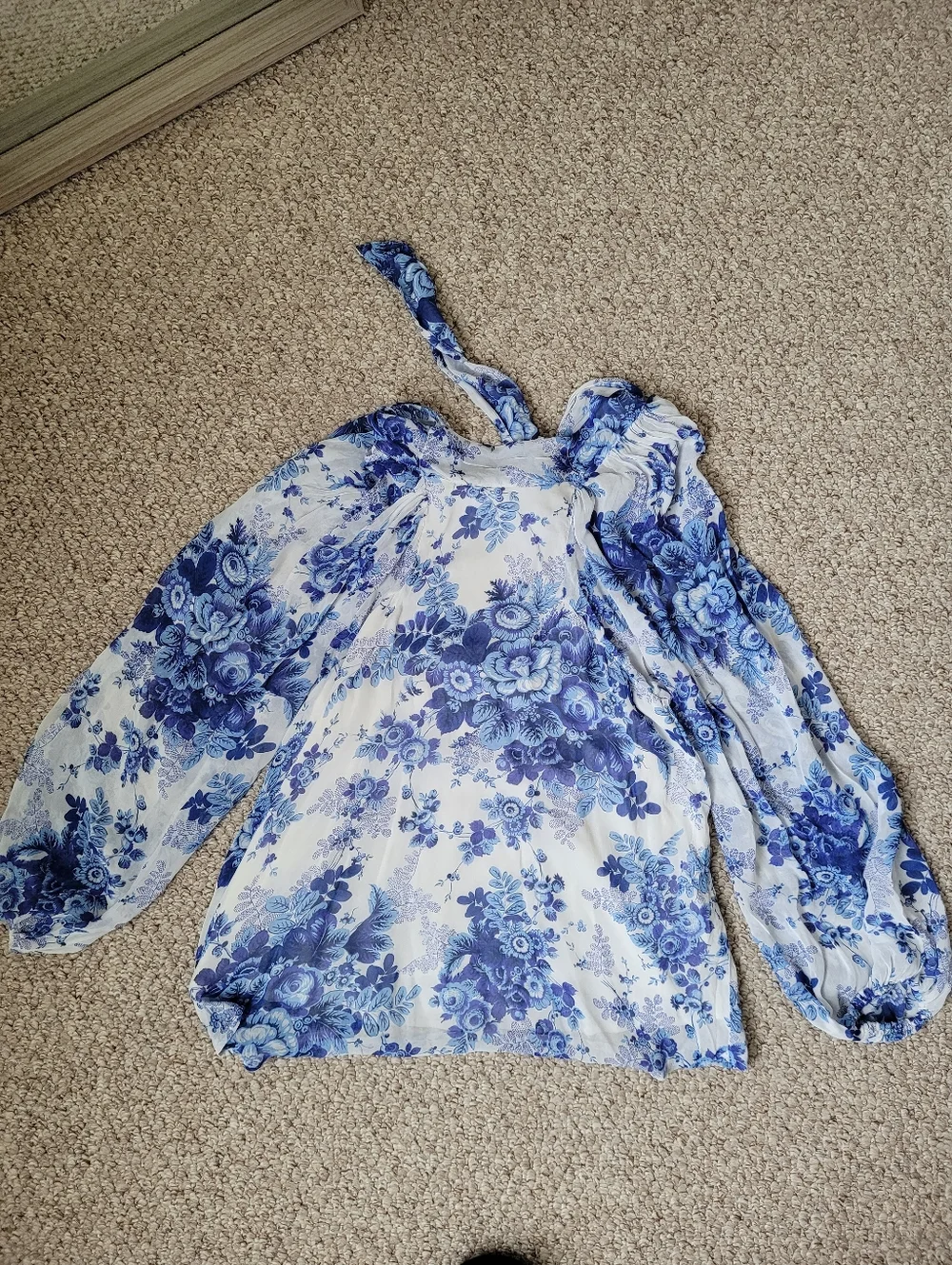 Anthropologie Maeve Sheer Tunic. Blouse - Picture 5 of 7